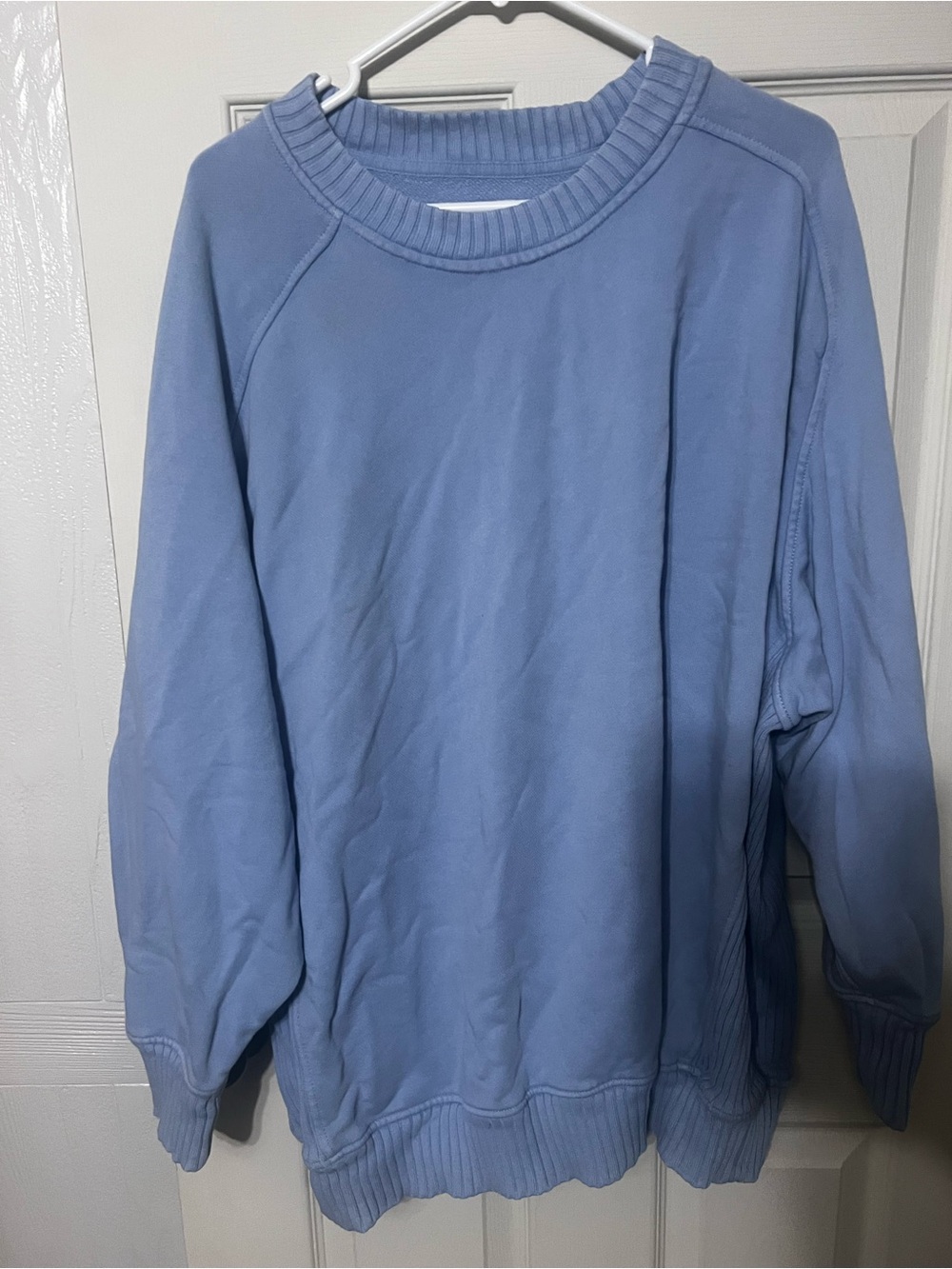 aerie Women's Crewneck Sweatshirt - Light Blue